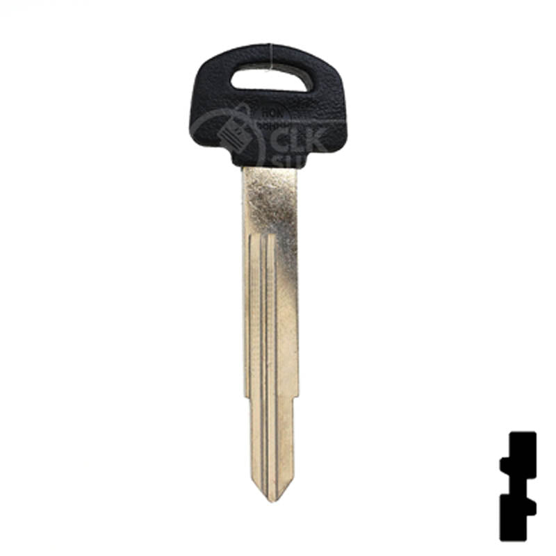 HON68RBP Honda Motorcycle Key Blank Power Sport Key Ilco