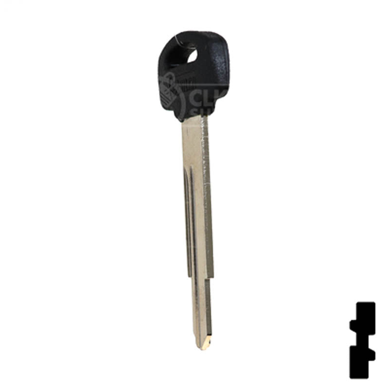 HON68RBP Honda Motorcycle Key Blank Power Sport Key Ilco