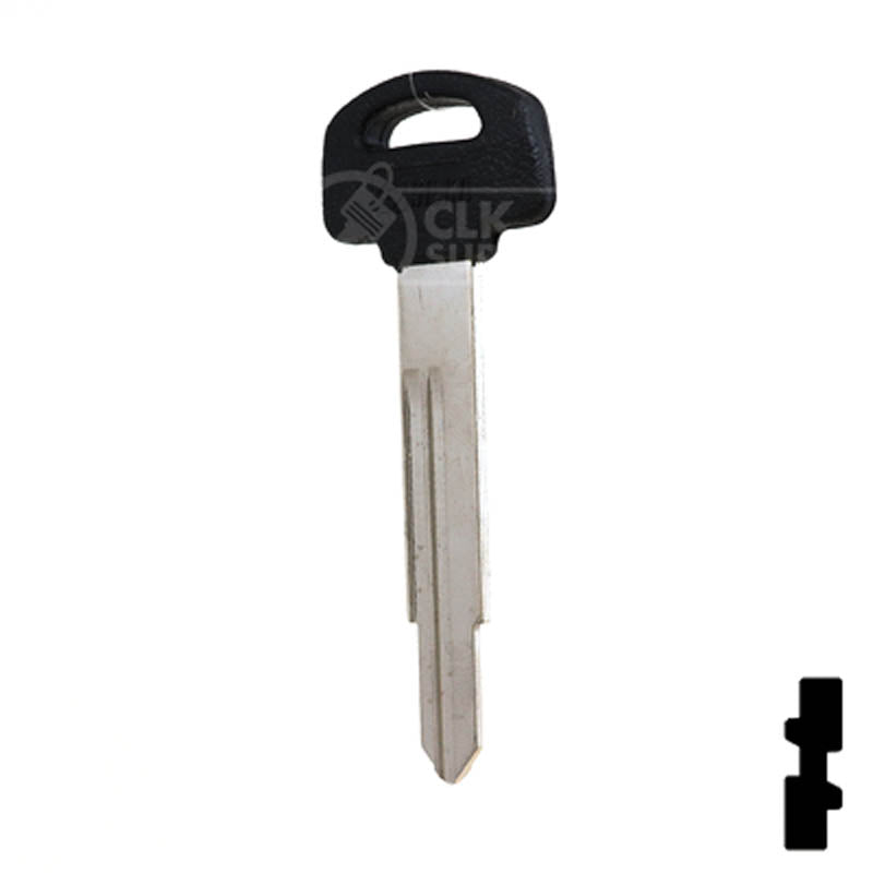 HON68RBP Honda Motorcycle Key Blank Power Sport Key Ilco