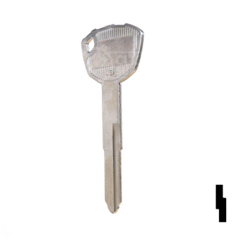 KA34, X279 Kawasaki Motorcycle Key Blank Power Sport Key Ilco