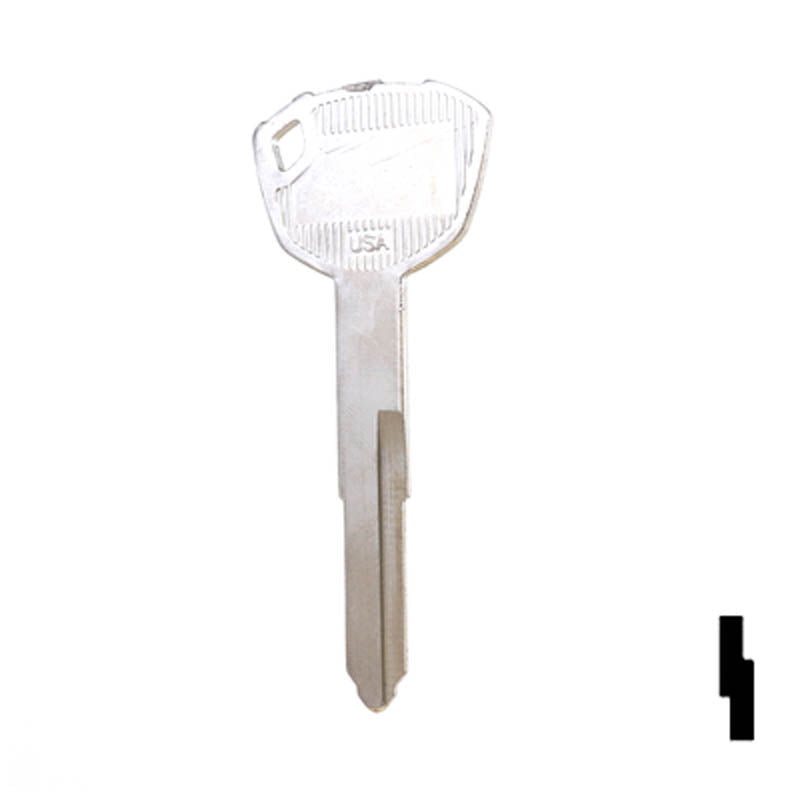 KA34, X279 Kawasaki Motorcycle Key Blank Power Sport Key Ilco