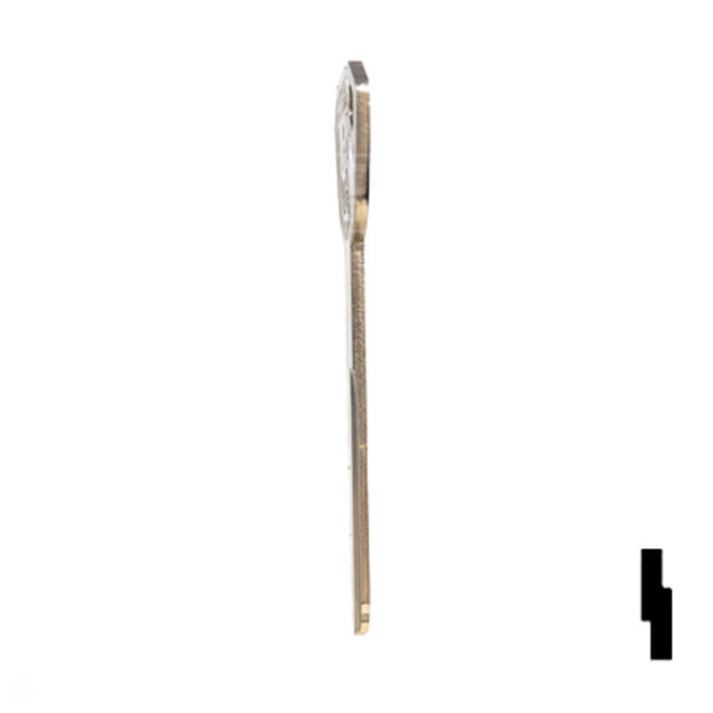 KA34, X279 Kawasaki Motorcycle Key Blank Power Sport Key Ilco