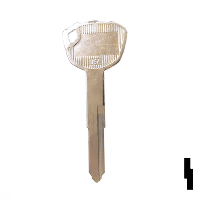 KA34, X279 Kawasaki Motorcycle Key Blank Power Sport Key Ilco