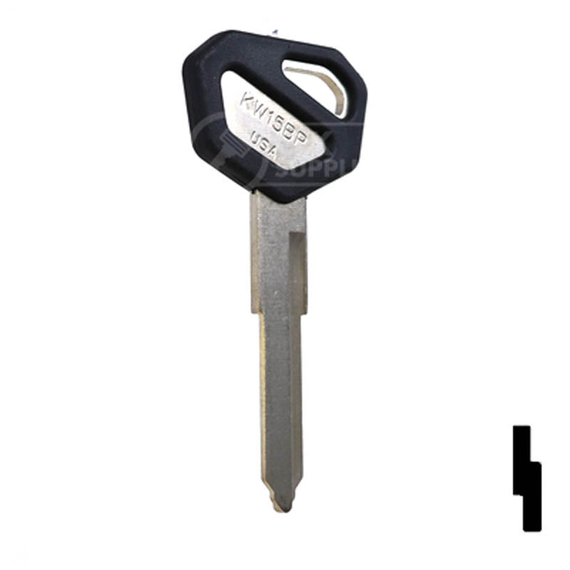 KW15BP Kawasaki Key Blank Power Sport Key JMA USA