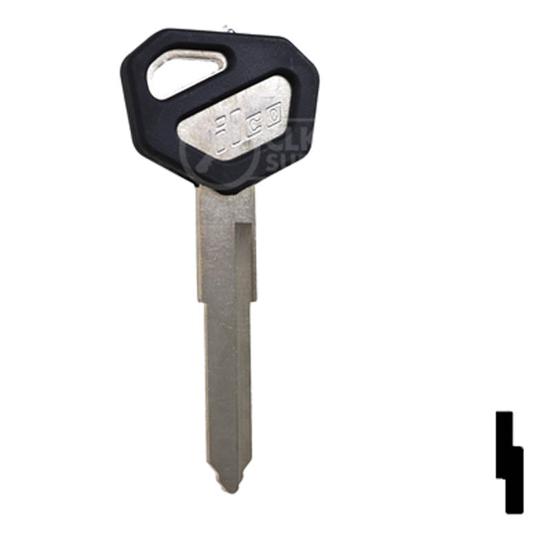 KW15BP Kawasaki Key Blank Power Sport Key JMA USA