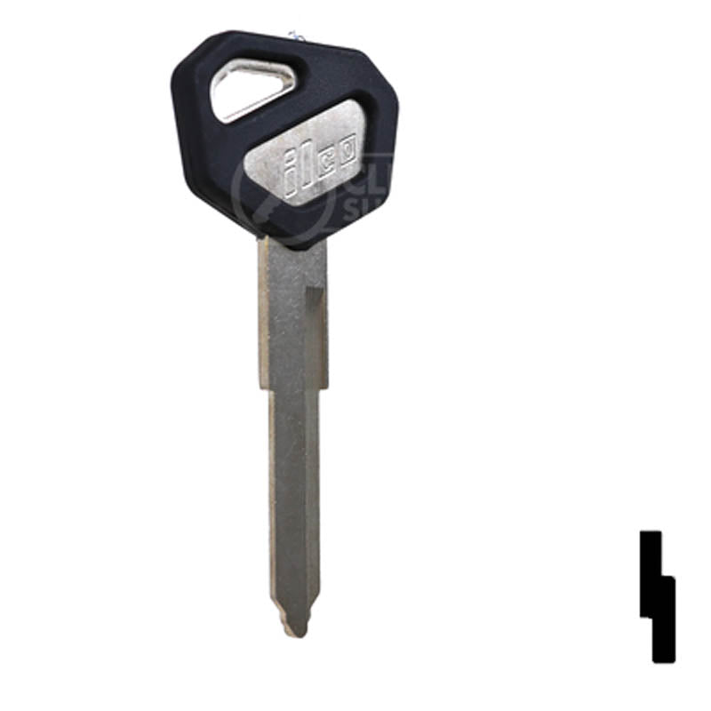 KW15BP Kawasaki Key Blank Power Sport Key JMA USA