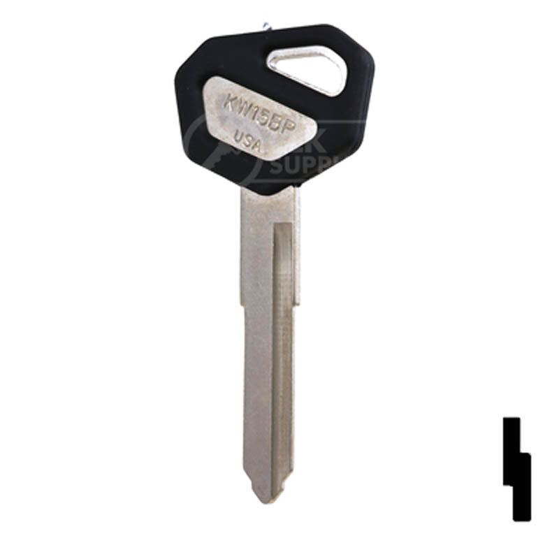 KW15BP Kawasaki Key Blank Power Sport Key JMA USA