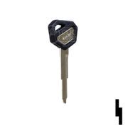 KW16CP Kawasaki Motorcycle Key Blank Power Sport Key JMA USA