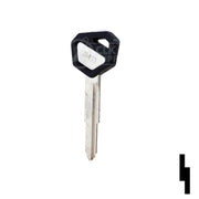 KW16CP Kawasaki Motorcycle Key Blank Power Sport Key JMA USA