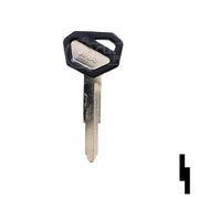 KW16CP Kawasaki Motorcycle Key Blank Power Sport Key JMA USA