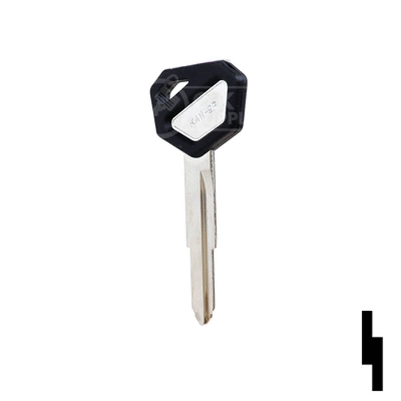 KW16CP Kawasaki Motorcycle Key Blank Power Sport Key JMA USA