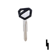 KW16CP Kawasaki Motorcycle Key Blank Power Sport Key JMA USA