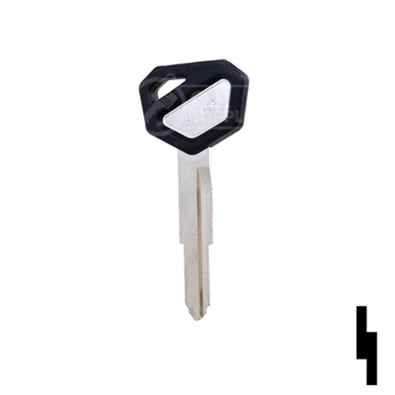 KW16CP Kawasaki Motorcycle Key Blank Power Sport Key JMA USA