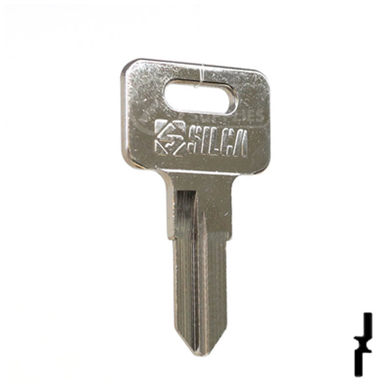 MBL1R Southco, Mobella Key Blank Power Sport Key Ilco
