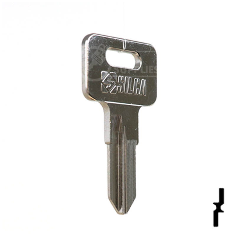 MBL1R Southco, Mobella Key Blank Power Sport Key Ilco