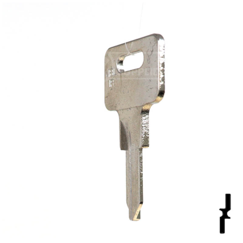 MBL1R Southco, Mobella Key Blank Power Sport Key Ilco