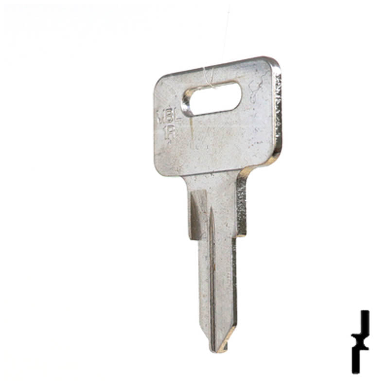 MBL1R Southco, Mobella Key Blank Power Sport Key Ilco
