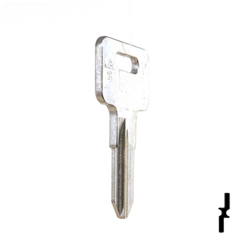 MBL1R Southco, Mobella Key Blank Power Sport Key Ilco