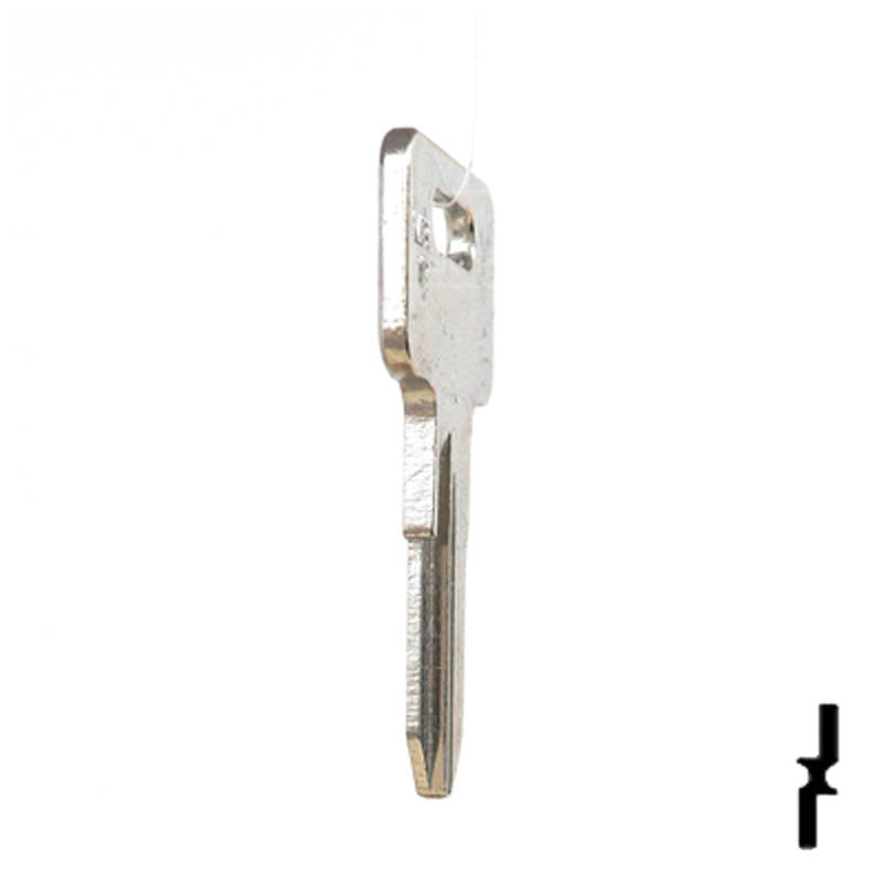 MBL1R Southco, Mobella Key Blank Power Sport Key Ilco