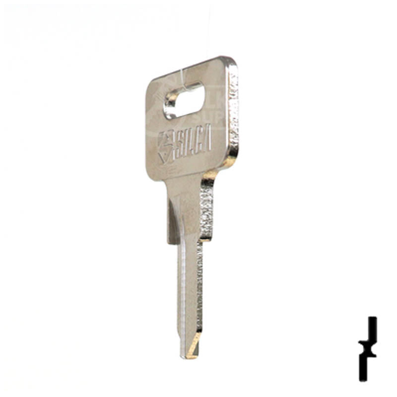 MBL1R Southco, Mobella Key Blank Power Sport Key Ilco