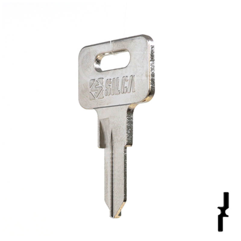 MBL1R Southco, Mobella Key Blank Power Sport Key Ilco