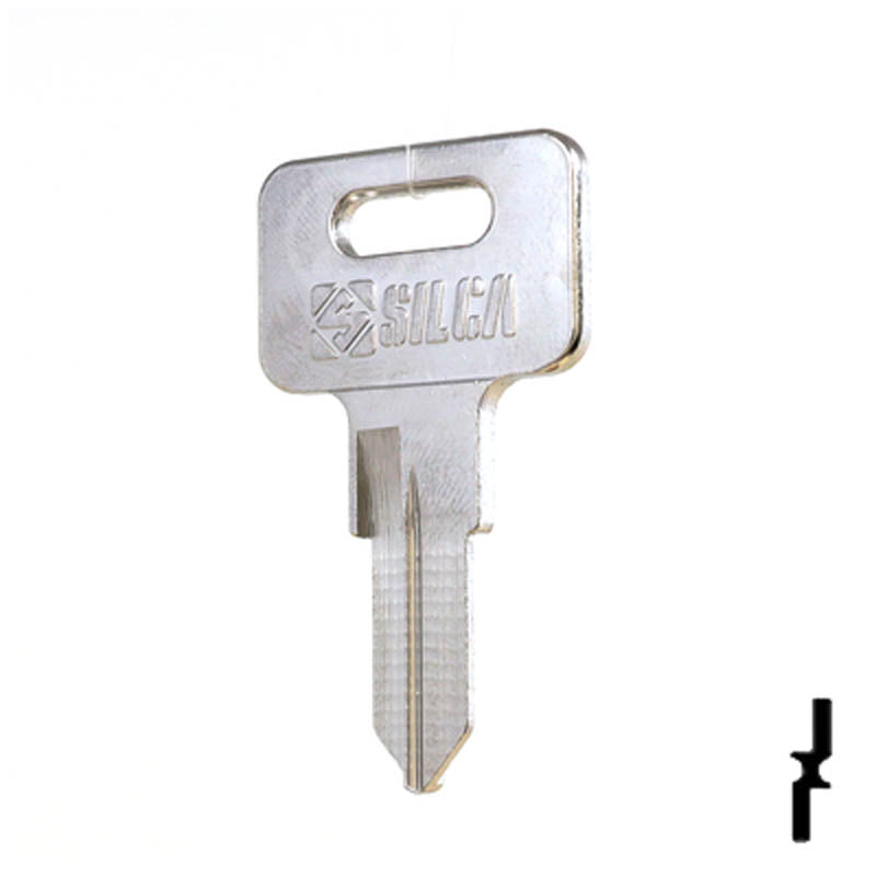 MBL1R Southco, Mobella Key Blank Power Sport Key Ilco