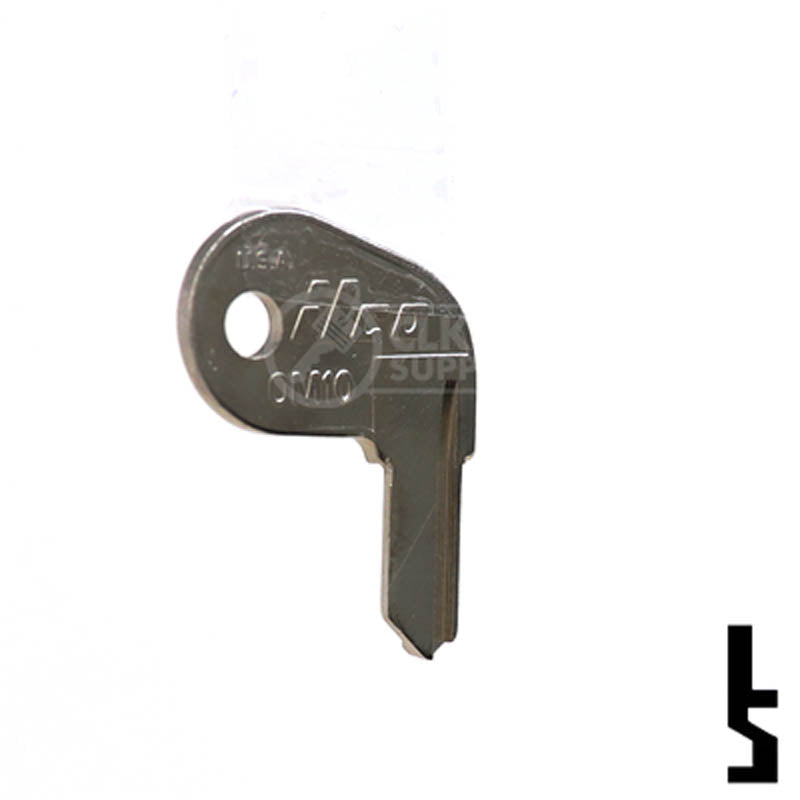 OM10 Johnson & Evinrude Boat Key Blank Power Sport Key Ilco