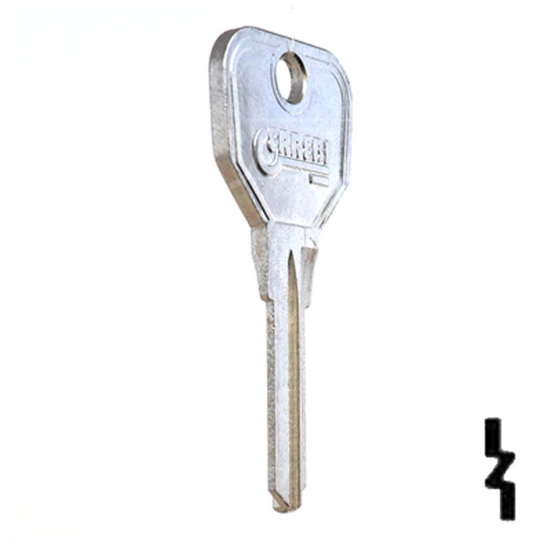 PGO1 Scooter Key Blank | Steel Power Sport Key JMA USA