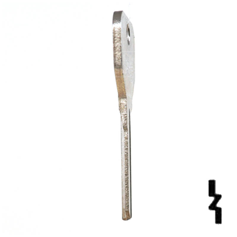 PGO1 Scooter Key Blank | Steel Power Sport Key JMA USA