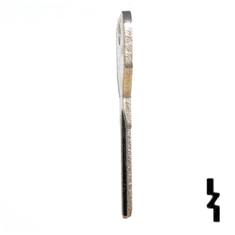 PGO1 Scooter Key Blank | Steel Power Sport Key JMA USA