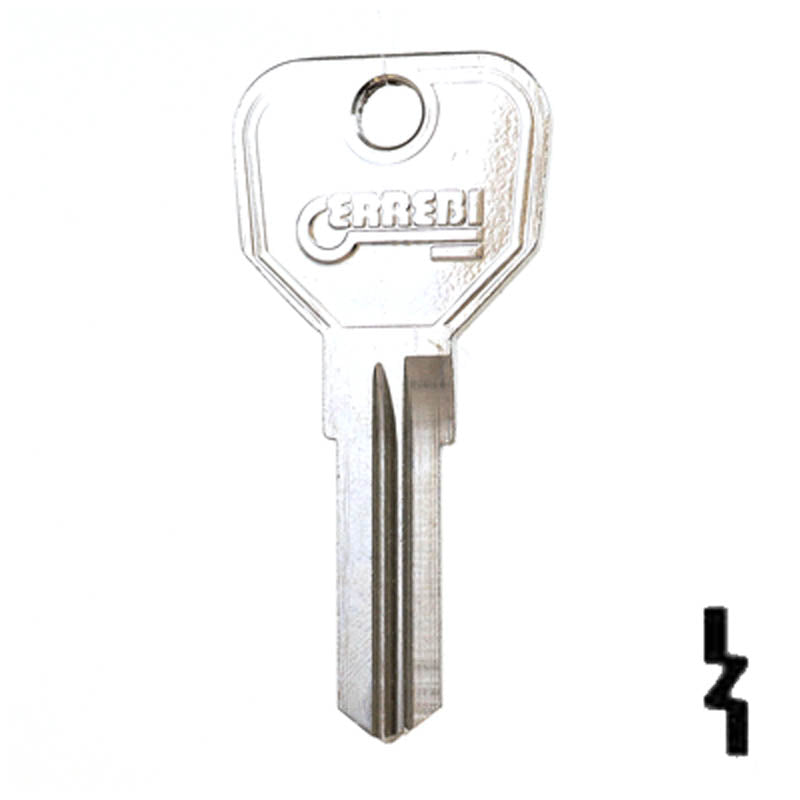 PGO1 Scooter Key Blank | Steel Power Sport Key JMA USA