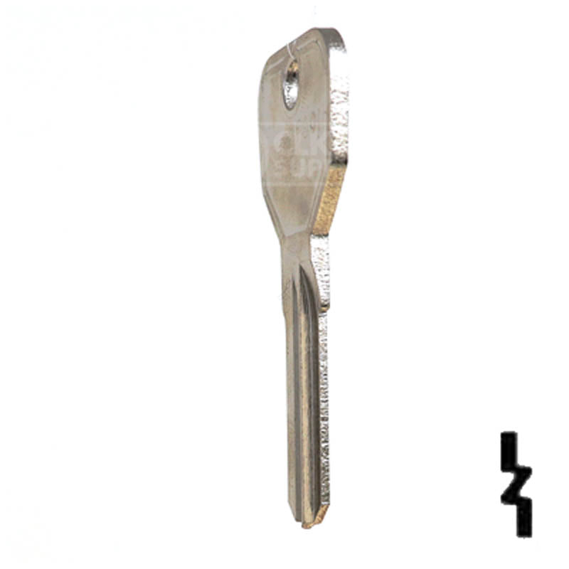 PGO1 Scooter Key Blank | Steel Power Sport Key JMA USA