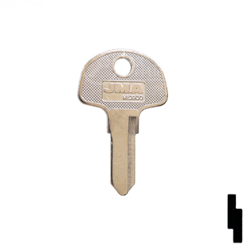SUZ10 Suzuki Motorcycle Key Blank Power Sport Key Ilco