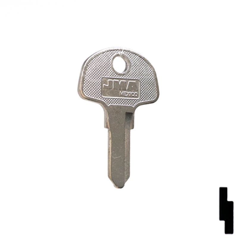 SUZ10 Suzuki Motorcycle Key Blank Power Sport Key Ilco