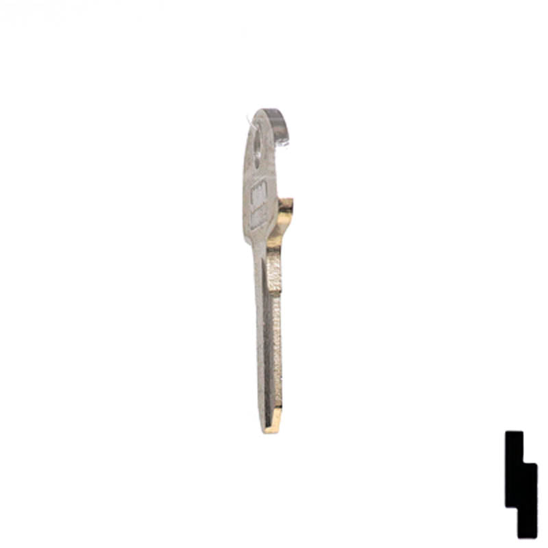 SUZ10 Suzuki Motorcycle Key Blank Power Sport Key Ilco