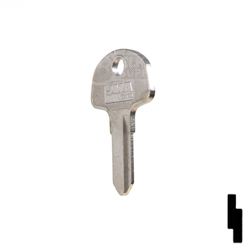 SUZ10 Suzuki Motorcycle Key Blank Power Sport Key Ilco