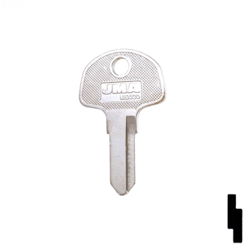 SUZ10 Suzuki Motorcycle Key Blank Power Sport Key Ilco