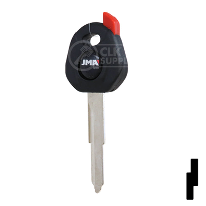 Transponder Key Shell | Yamaha | TP00YAMA-26D-P2 Power Sport Key JMA USA