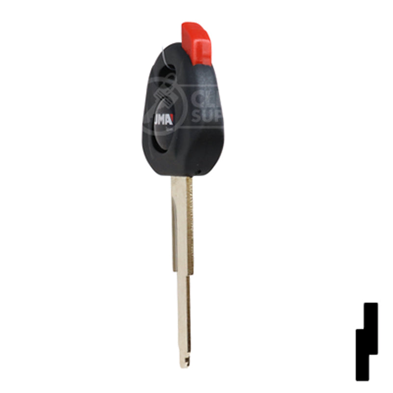 Transponder Key Shell | Yamaha | TP00YAMA-26D-P2 Power Sport Key JMA USA