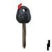 Transponder Key Shell | Yamaha | TP00YAMA-26D-P2 Power Sport Key JMA USA