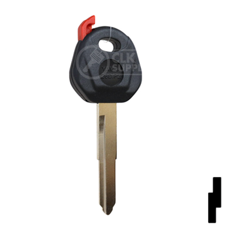 Transponder Key Shell | Yamaha | TP00YAMA-26D-P2 Power Sport Key JMA USA