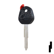 Transponder Key Shell | Yamaha | TP00YAMA-26D-P2 Power Sport Key JMA USA
