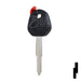 Transponder Key Shell | Yamaha | TP00YAMA-26D-P2 Power Sport Key JMA USA