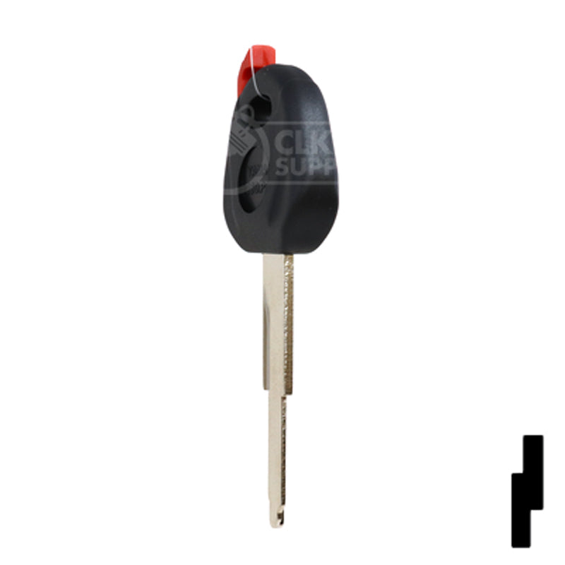 Transponder Key Shell | Yamaha | TP00YAMA-26D-P2 Power Sport Key JMA USA