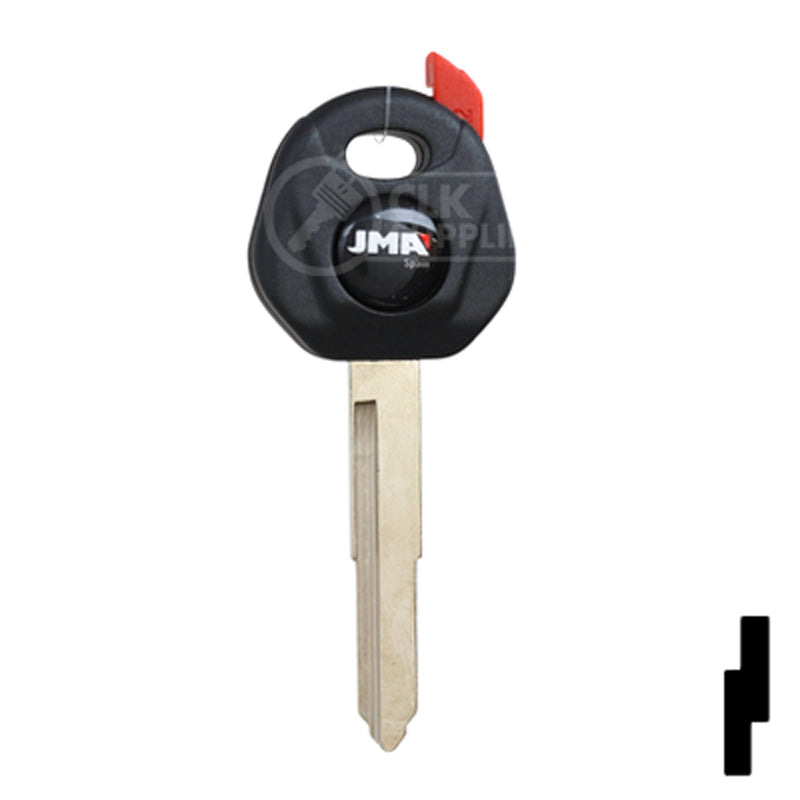 Transponder Key Shell | Yamaha | TP00YAMA-26D-P2 Power Sport Key JMA USA