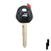 Transponder Key Shell | Yamaha | TP00YAMA-26D-P2 Power Sport Key JMA USA