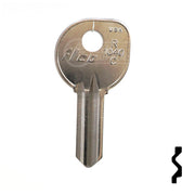 Uncut Boat Key Blank | Clum | R1040C Power Sport Key Ilco