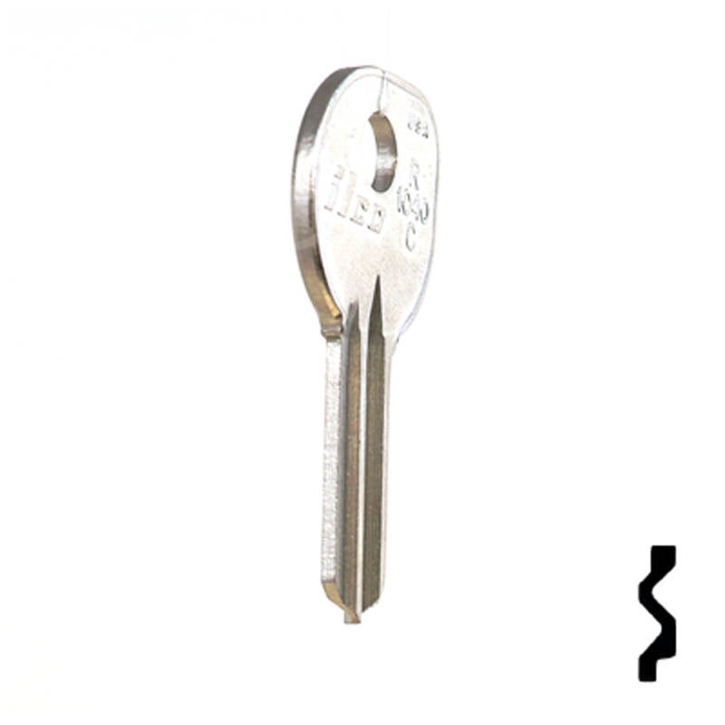 Uncut Boat Key Blank | Clum | R1040C Power Sport Key Ilco
