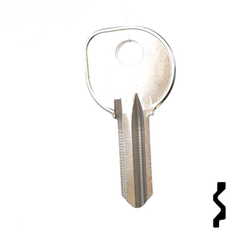 Uncut Boat Key Blank | Clum | R1040C Power Sport Key Ilco