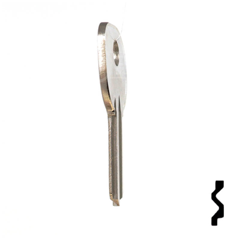 Uncut Boat Key Blank | Clum | R1040C Power Sport Key Ilco